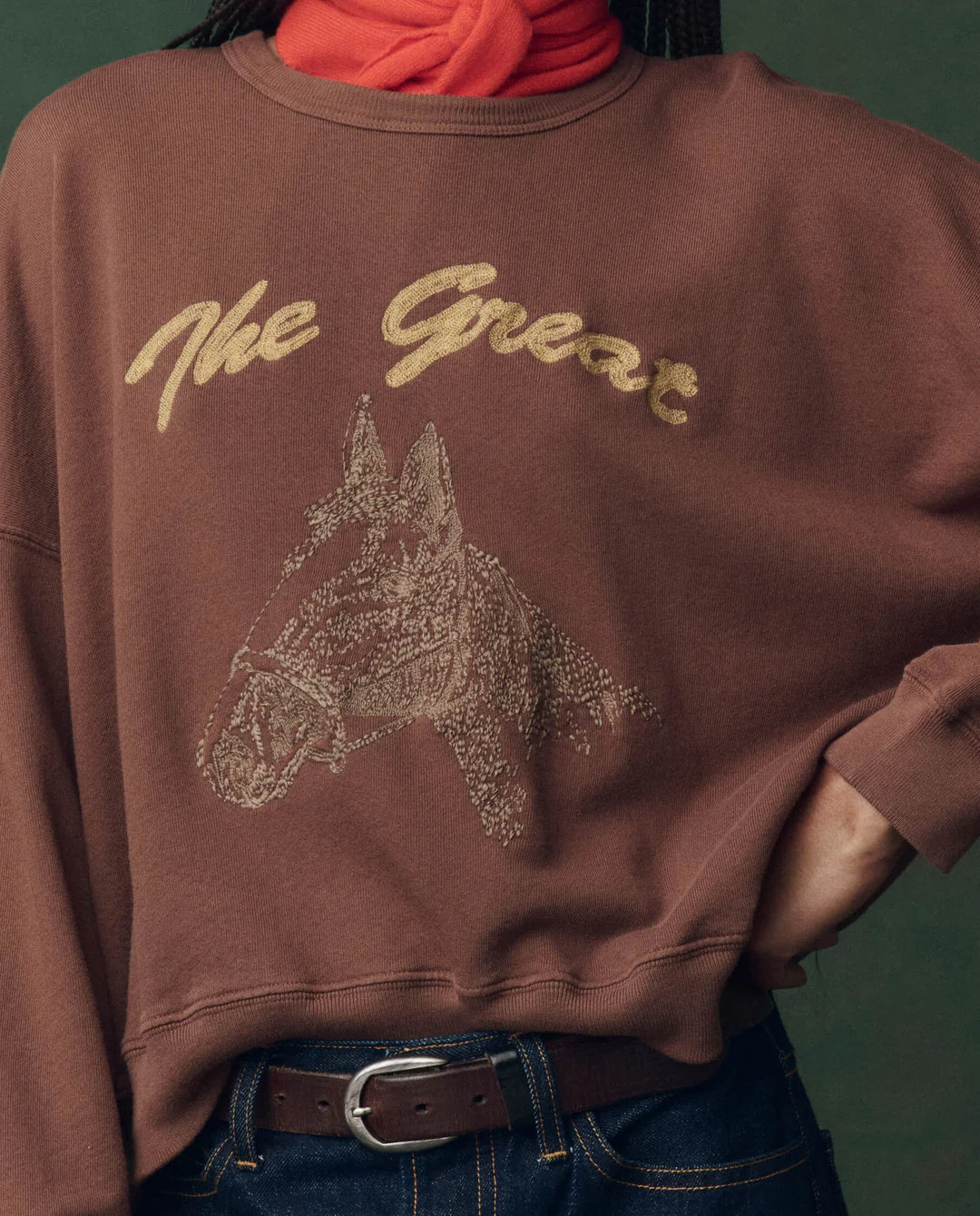 The Teamate Sweatshirt Umber