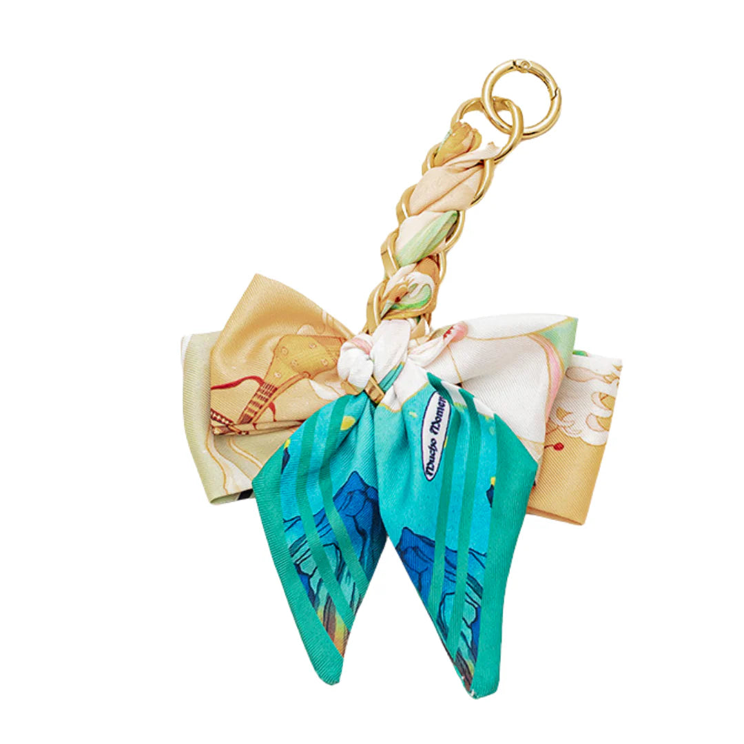 Scarf Bow Bag Charm