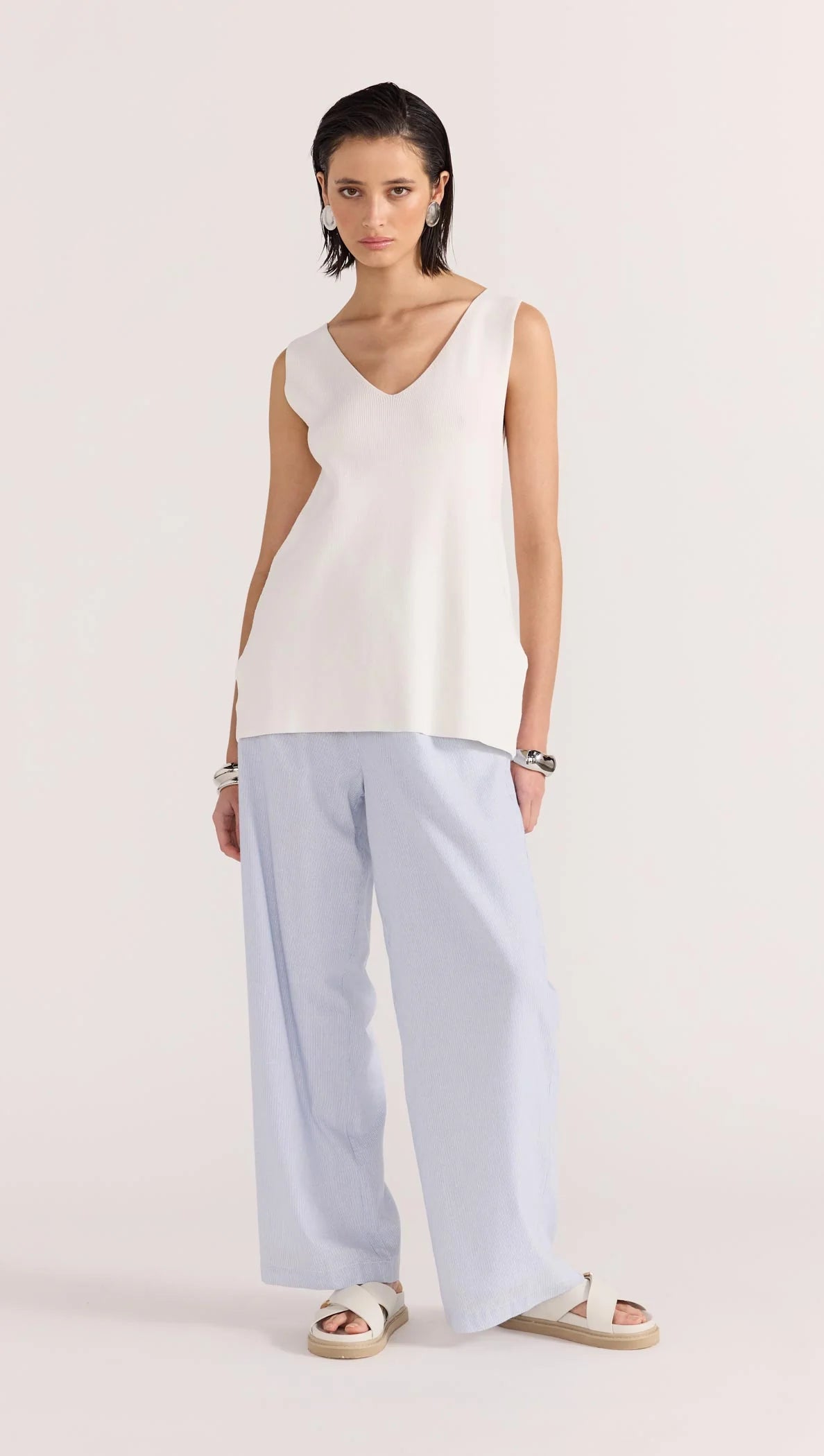 Celia Vneck Tunic Tank