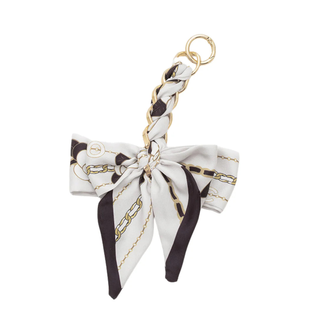 Scarf Bow Bag Charm