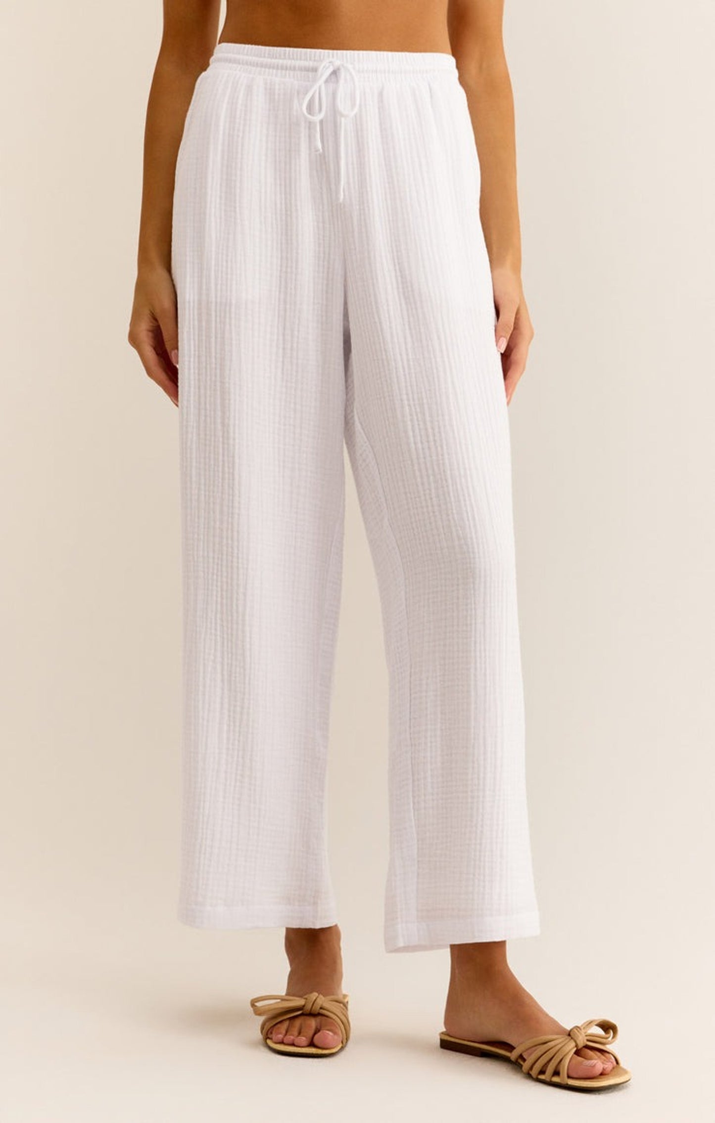 Plaza Pant White
