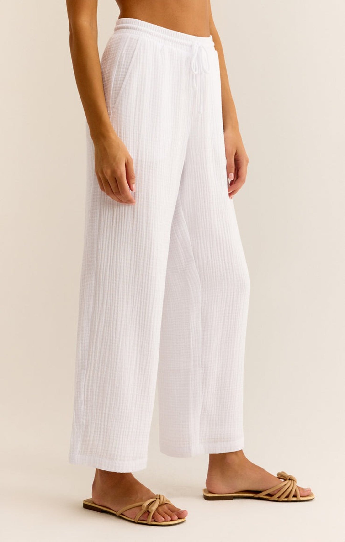 Plaza Pant White