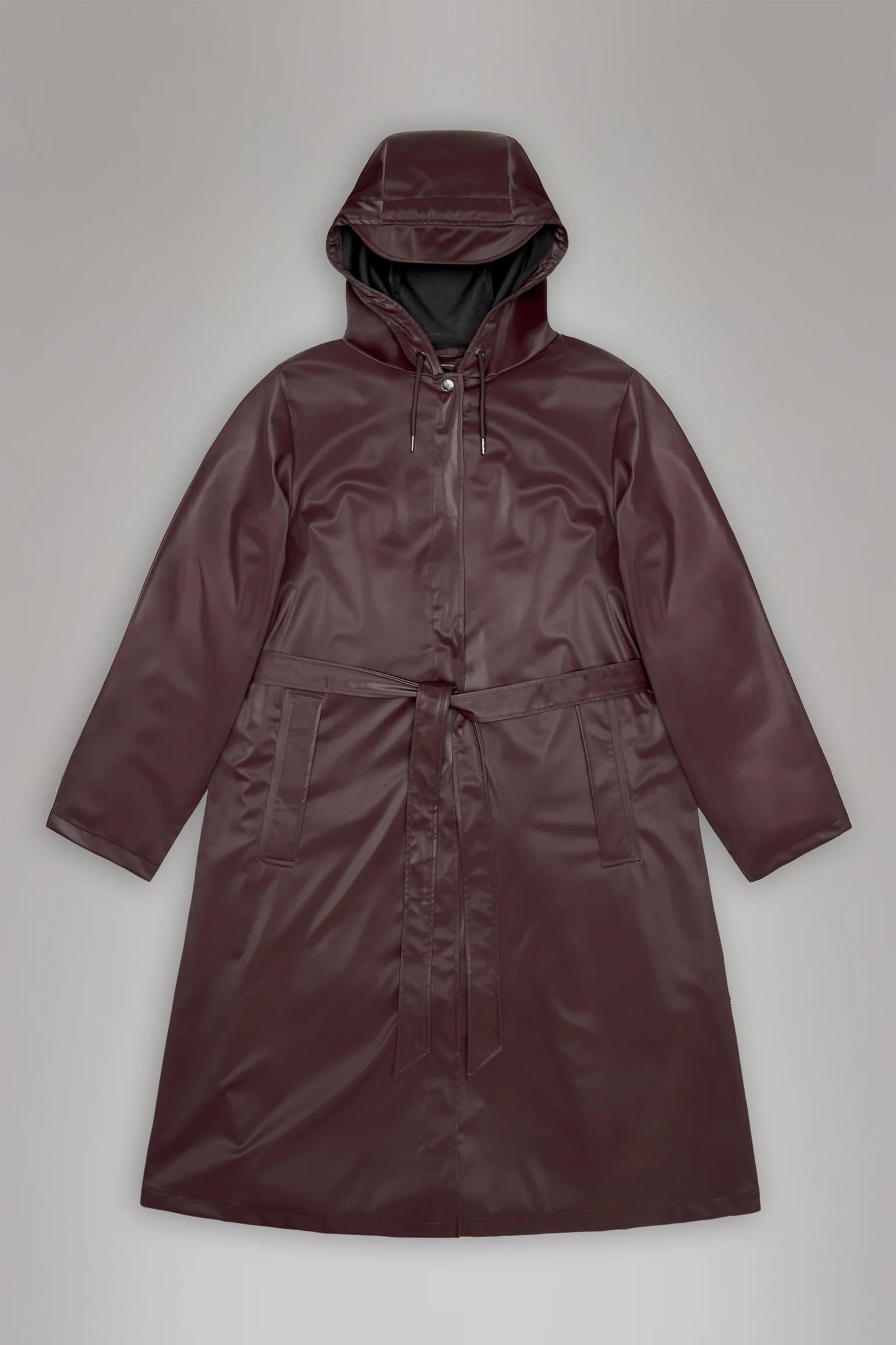 Wine A-Line Longer W Jacket