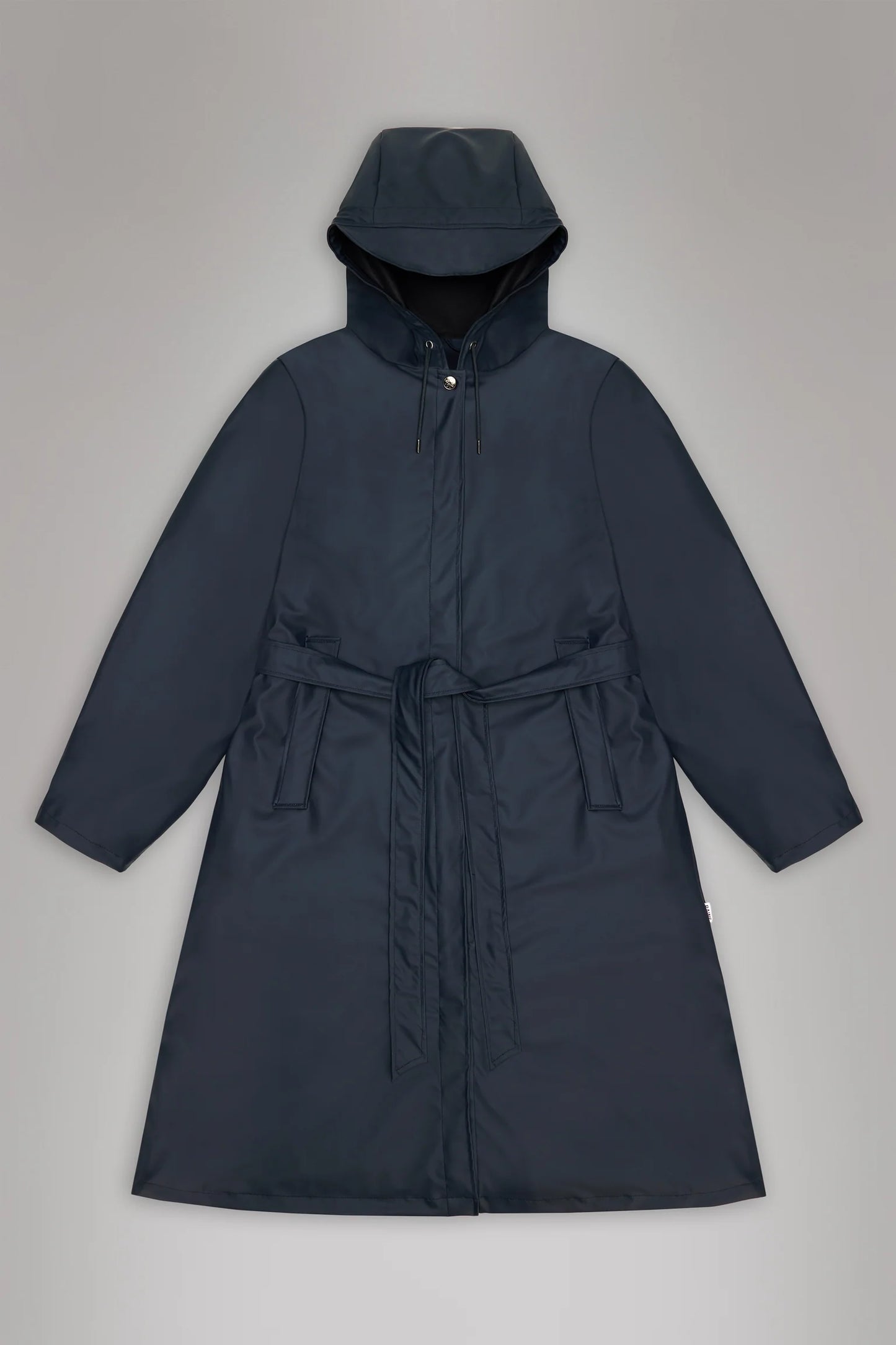 Navy A-Line Longer W Jacket