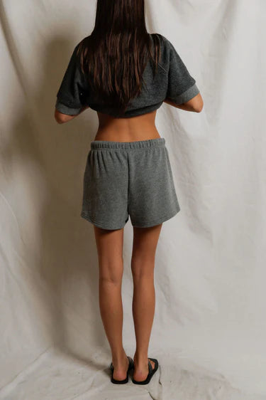 Layla Dark Heather Grey