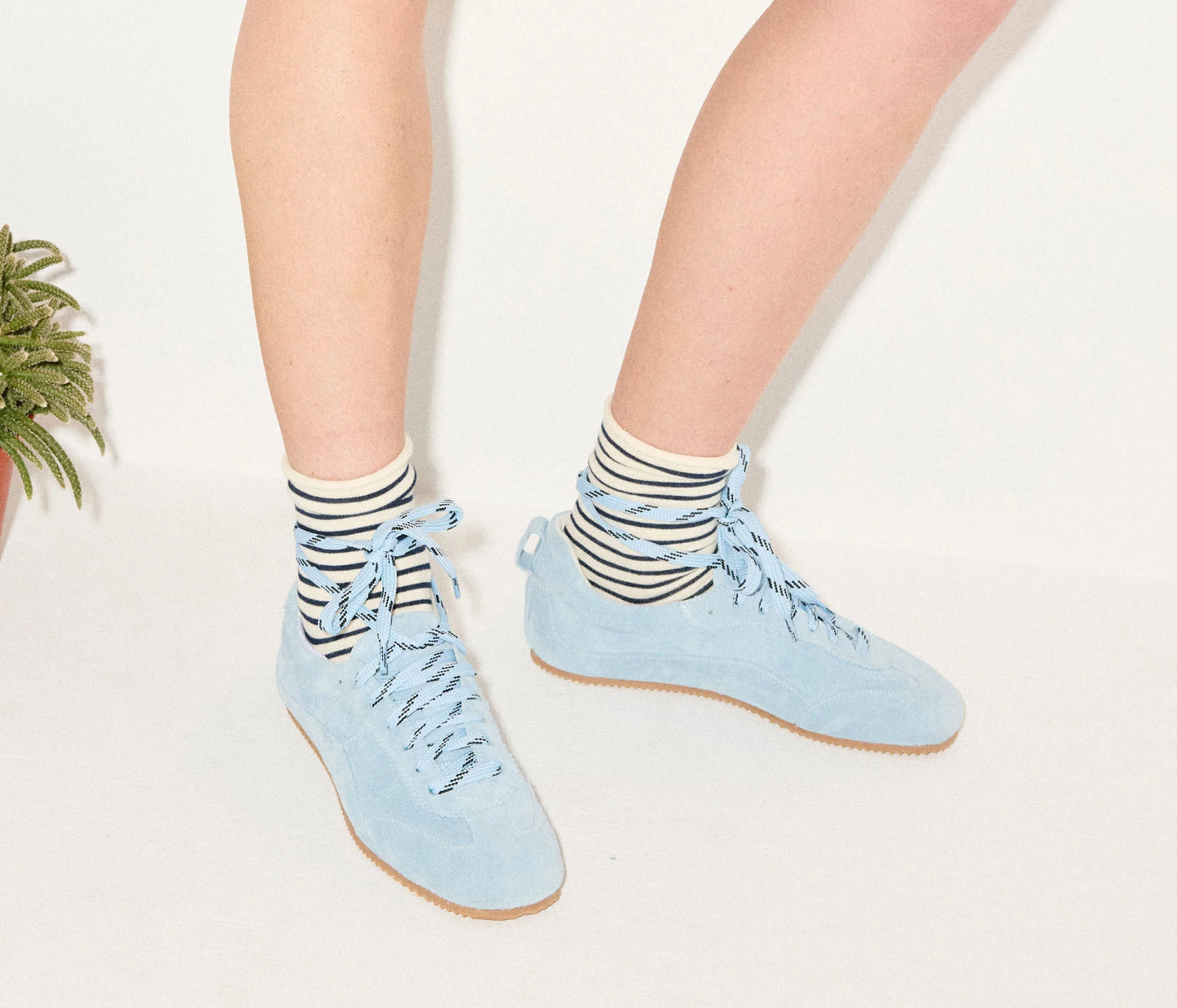 Minnie Ballet Sneaker Sky Blue