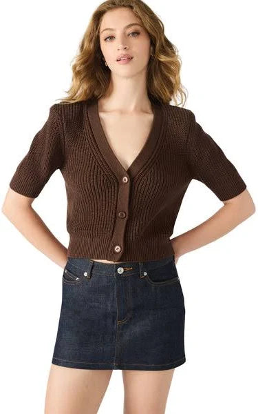 Janae Cardi Chocolate