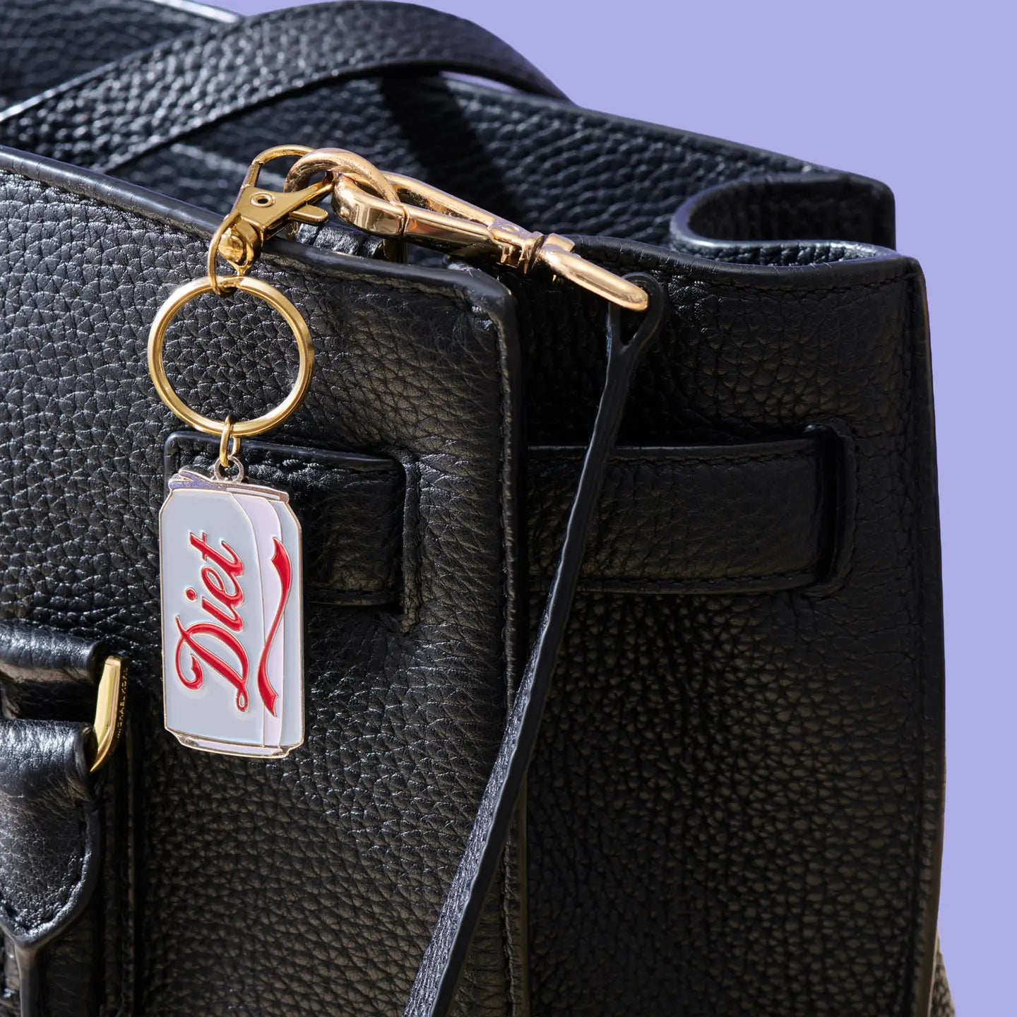 Diet Soda Enamel Keychain & Bag Charm