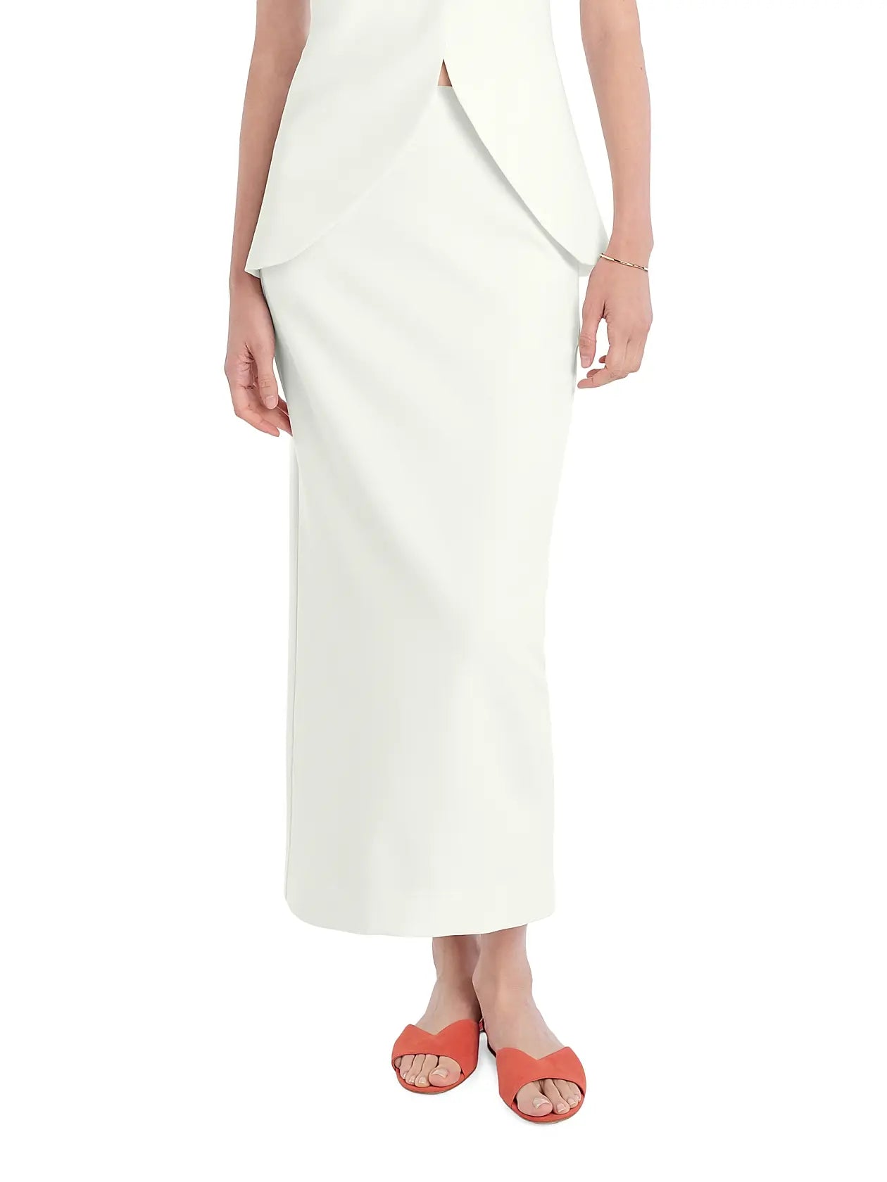 The Rachel Pencil Midi-Skirt