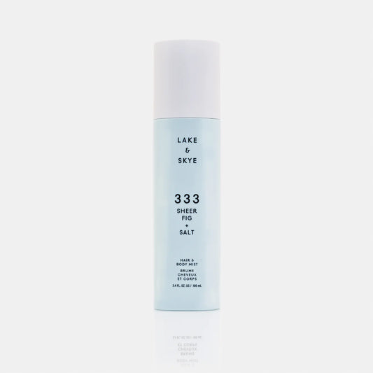 333 Sheer Fig + Salt Hair and Body Mist