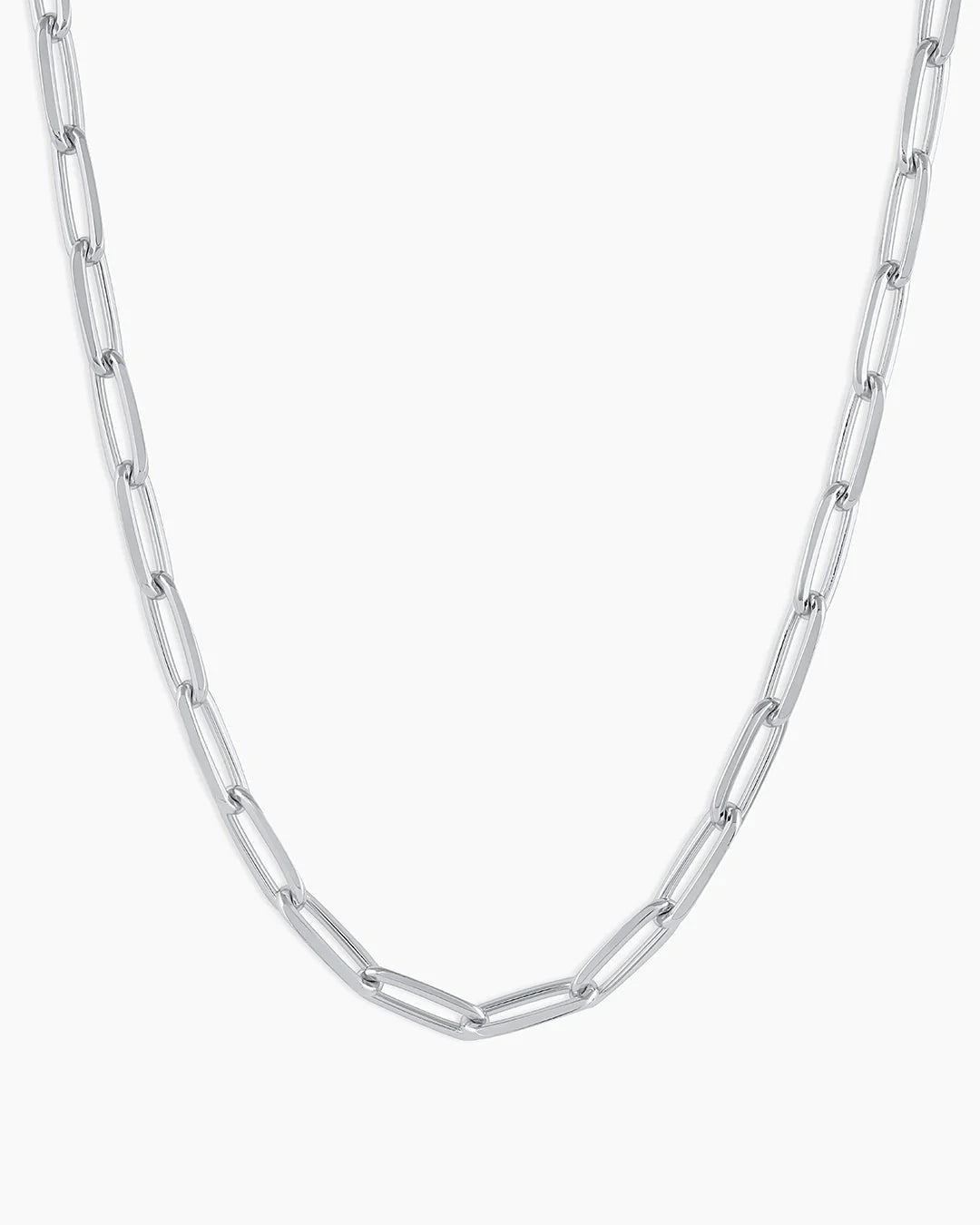 Parker XL Silver Necklace