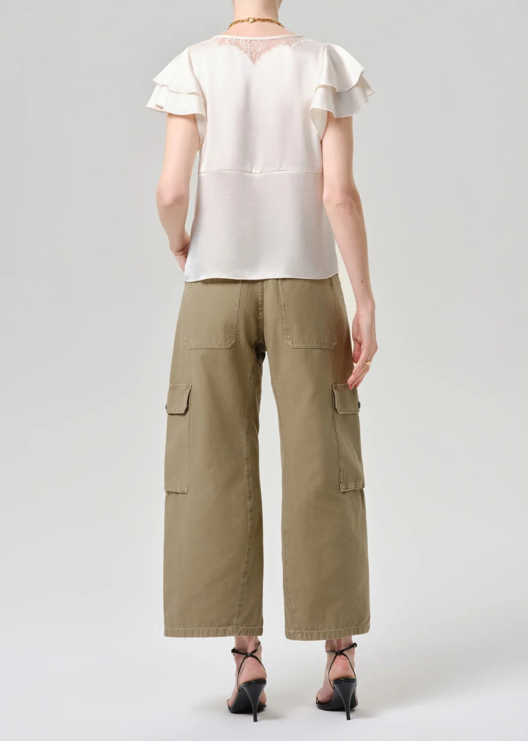 Thassos Twisted Seam Utility Pant