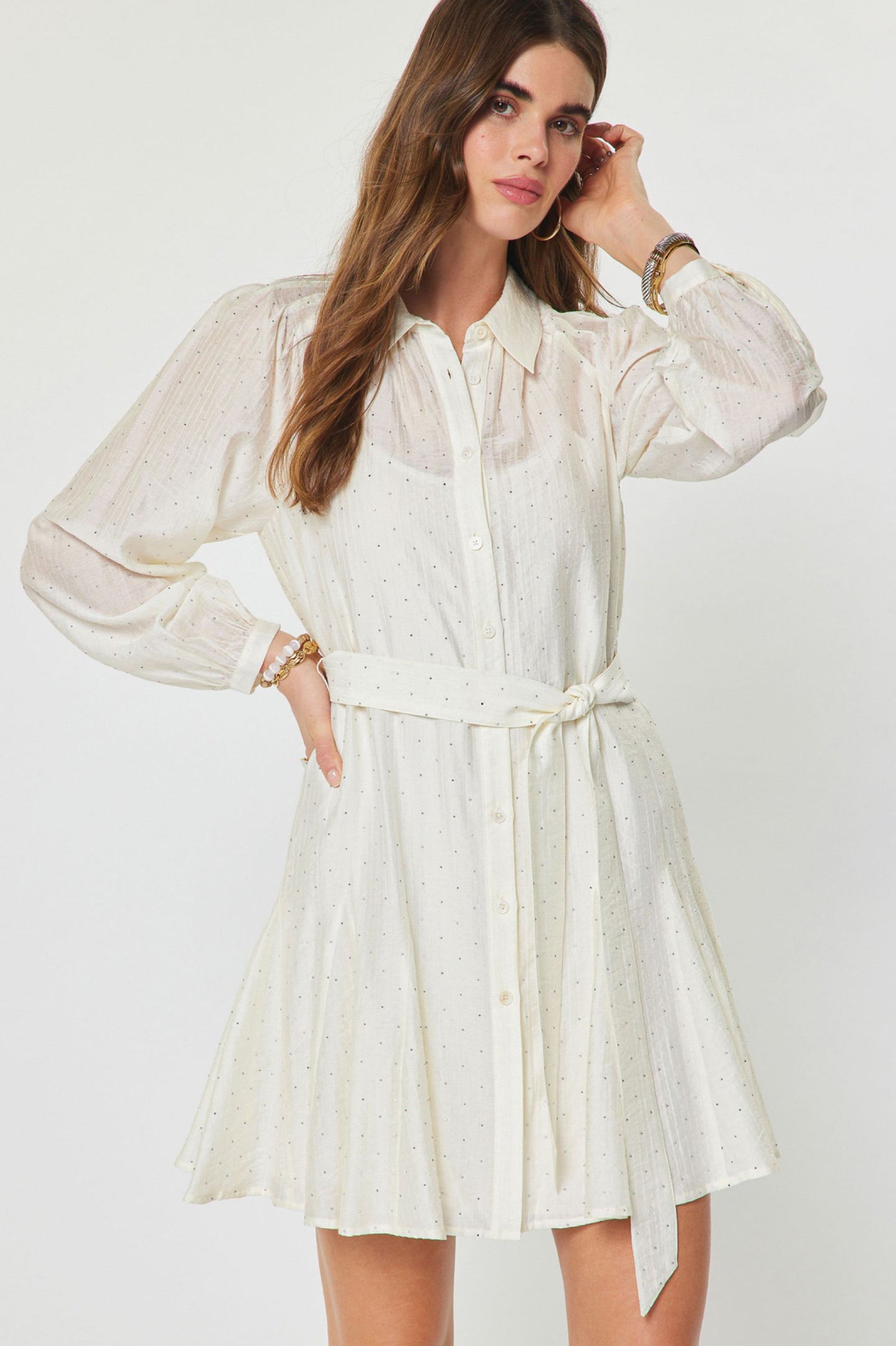 Stardust Shirt Dress