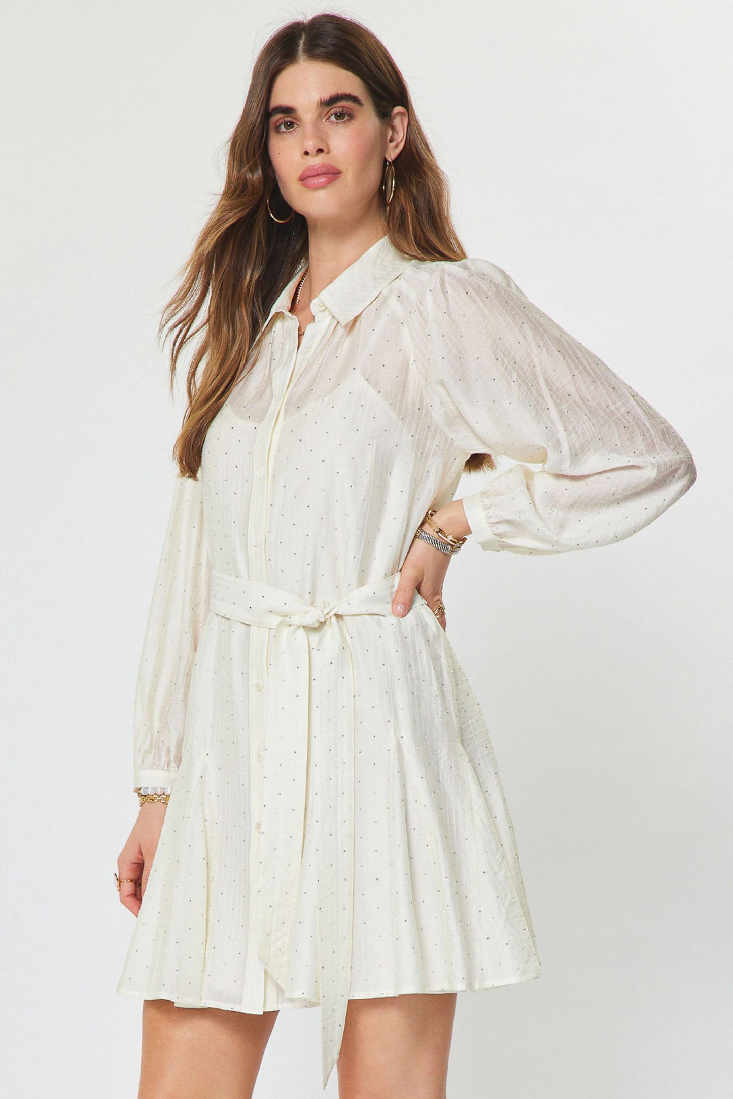 Stardust Shirt Dress