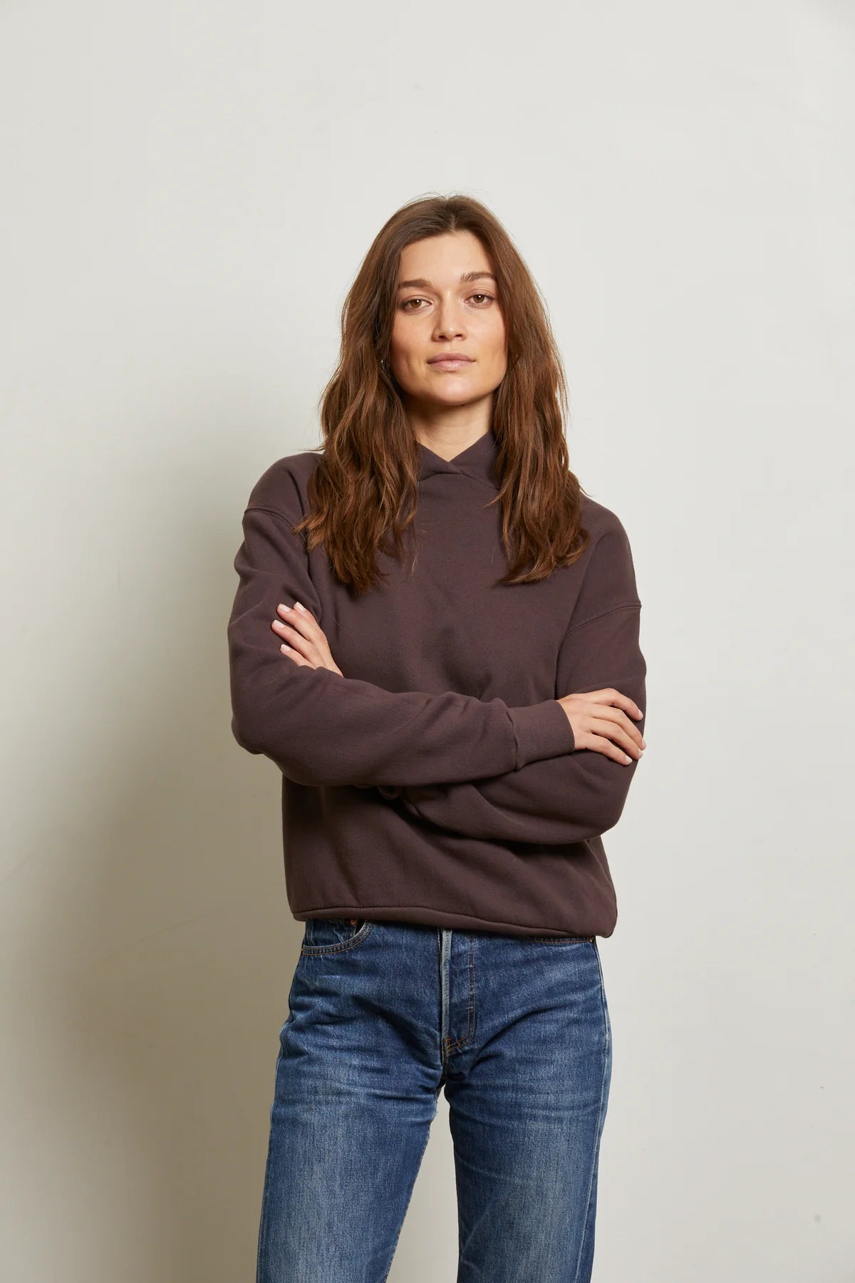 Heart Hoodie Cocao