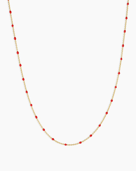 Capri Necklace Red
