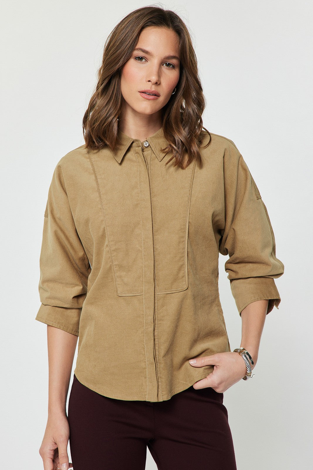 Camille Corduroy Top