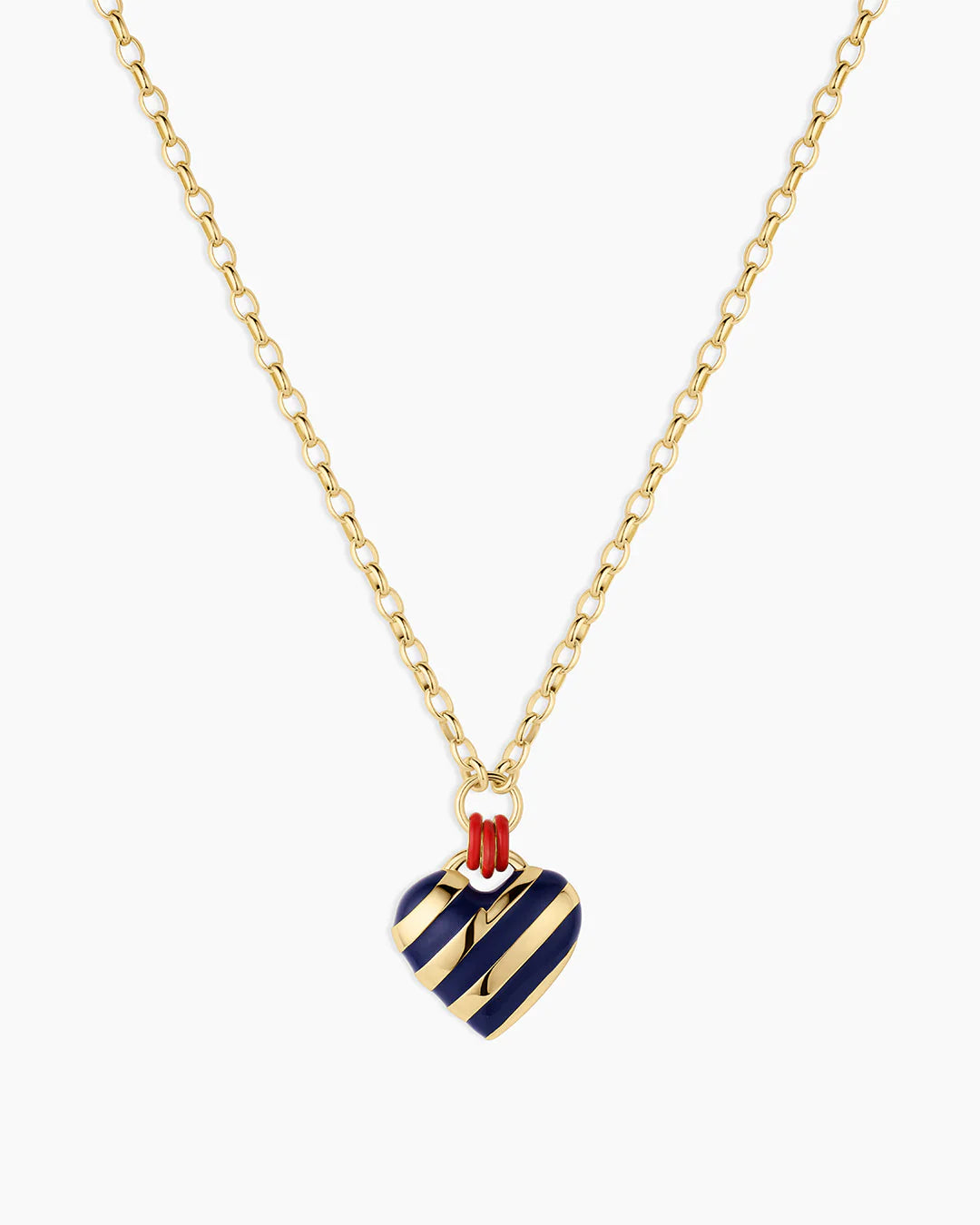 Campbell Enamel Heart Pendent