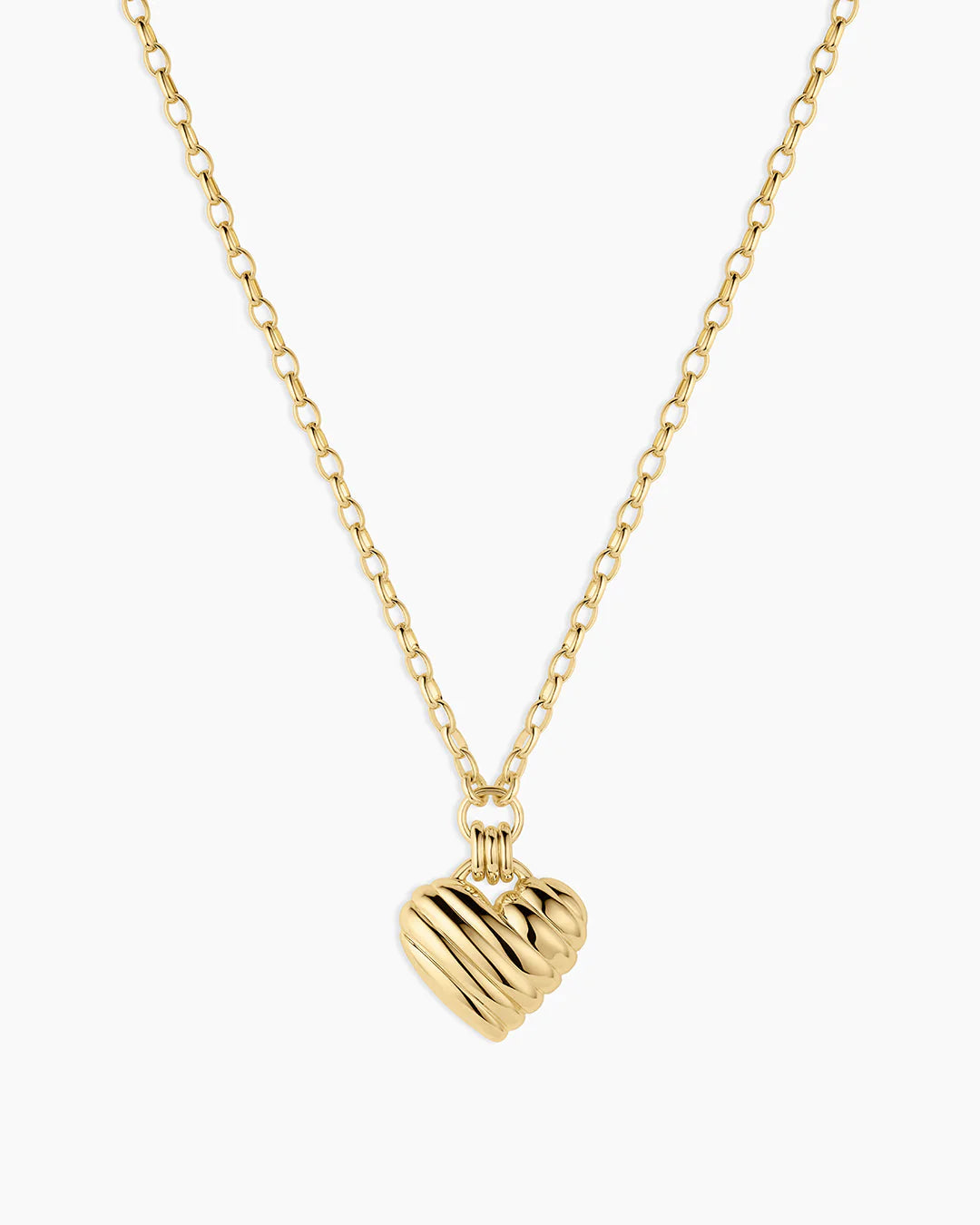 Campbell Heart Pendant Gold