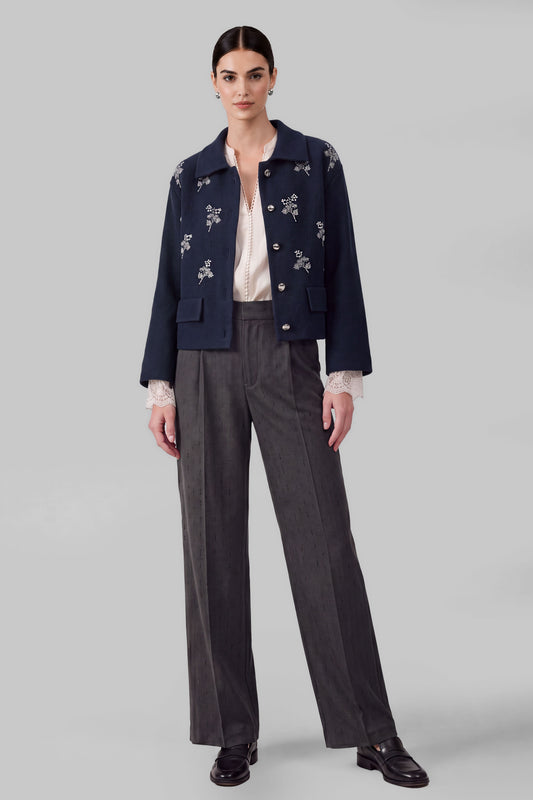 Midnight Bloom Cardigan