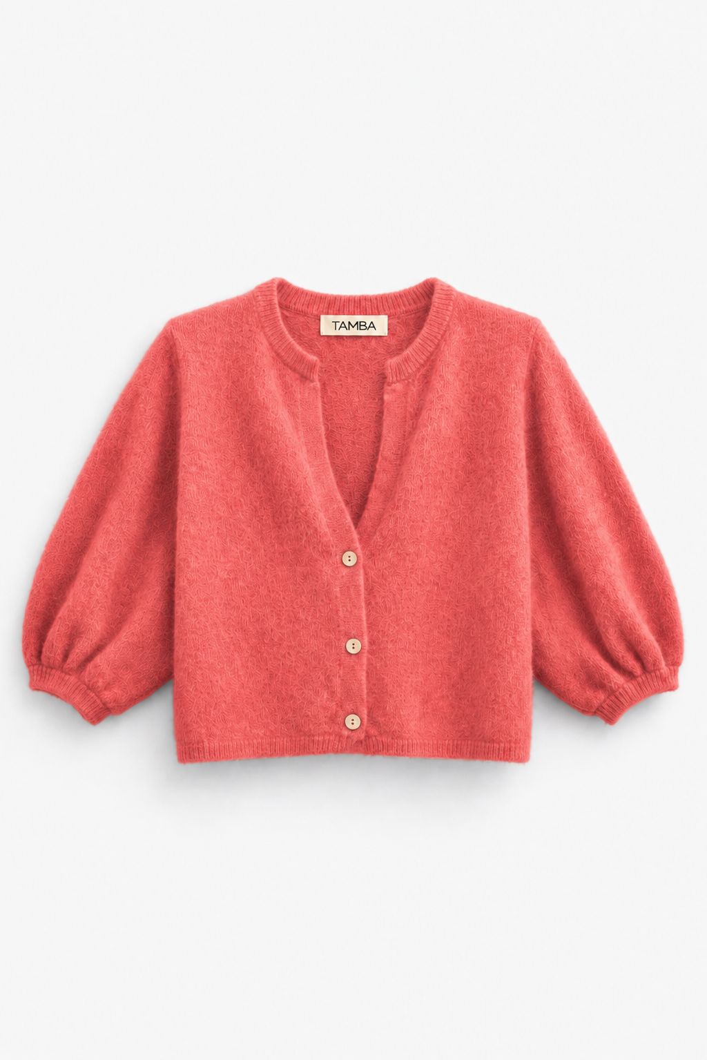 Angora knitted cardigan with V-neck: Einheitsgröße / Marineblau