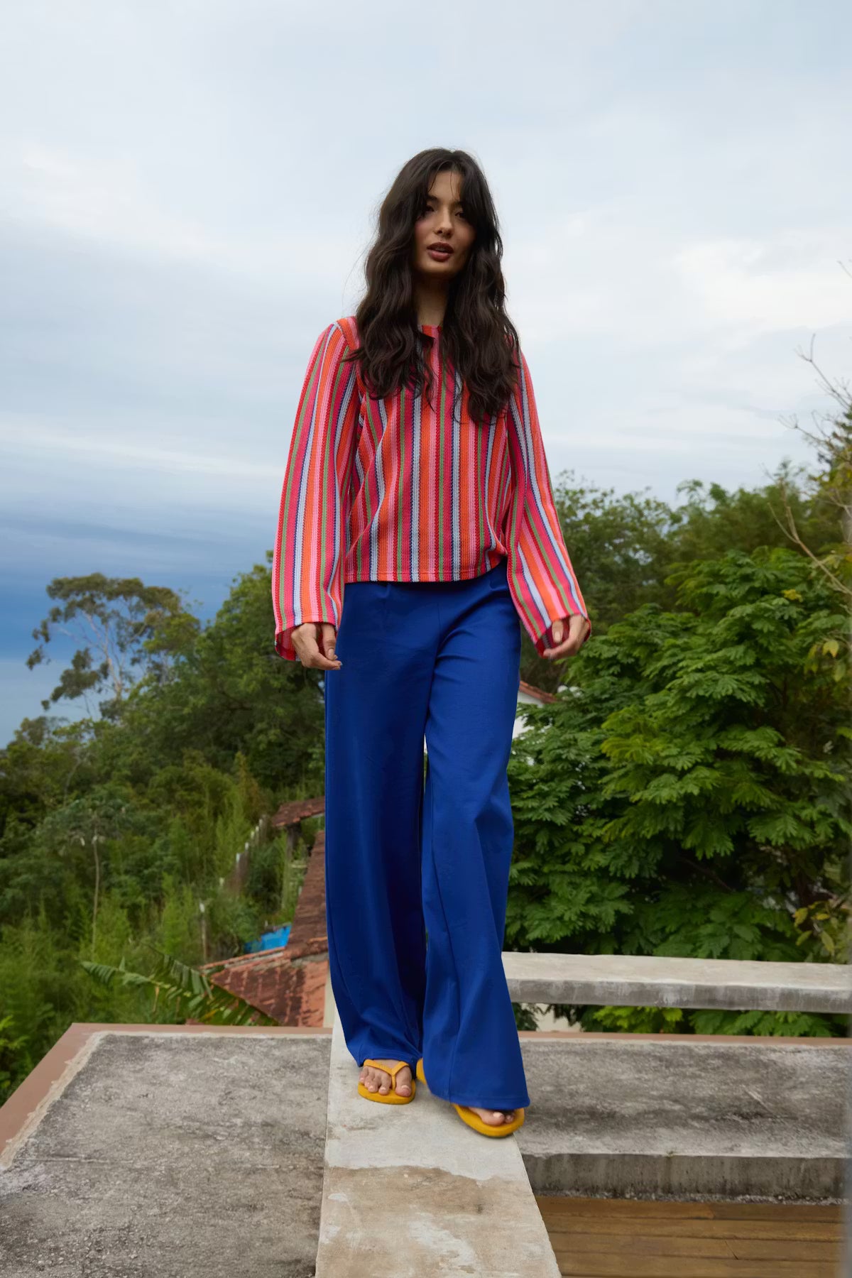 Ihkate Long Trouser Sodalite Blue