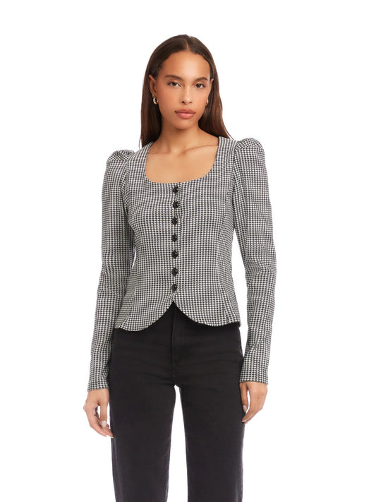 Frannie Puff Sleeve Top