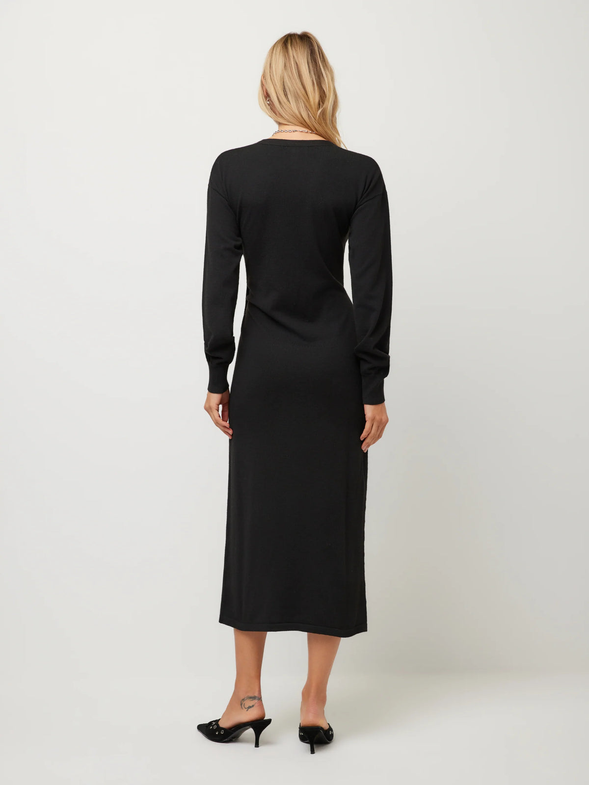 Raya Wrap Sweater Dress