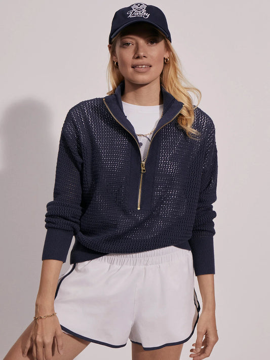 Aurora Half Zip Knit