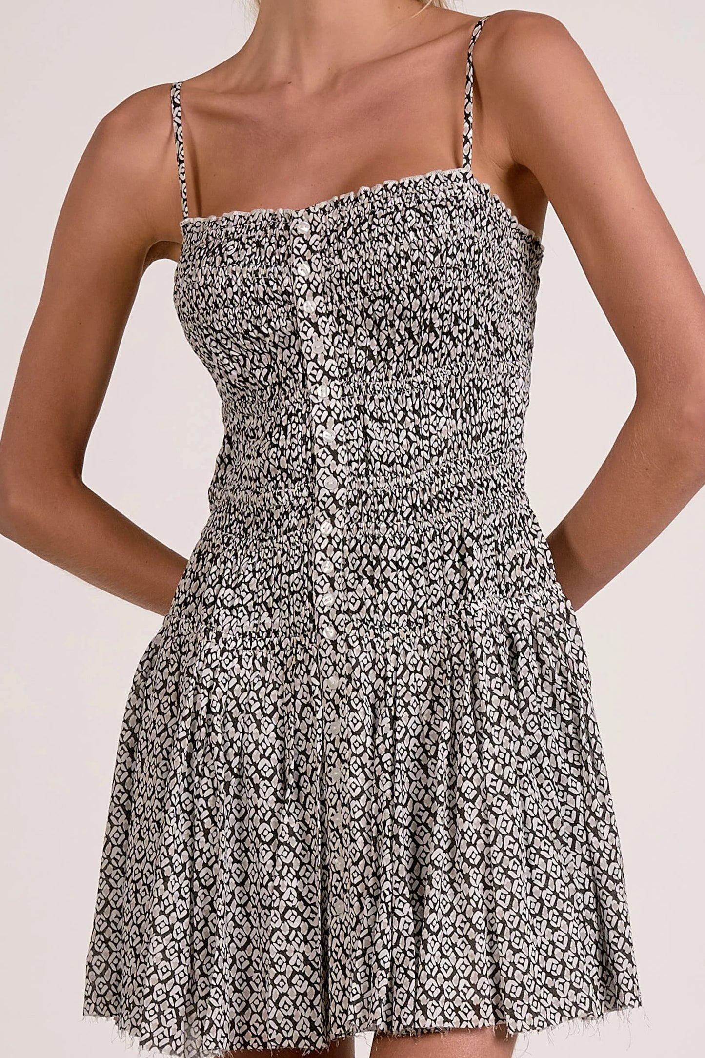 Zina Smock Tank Dress