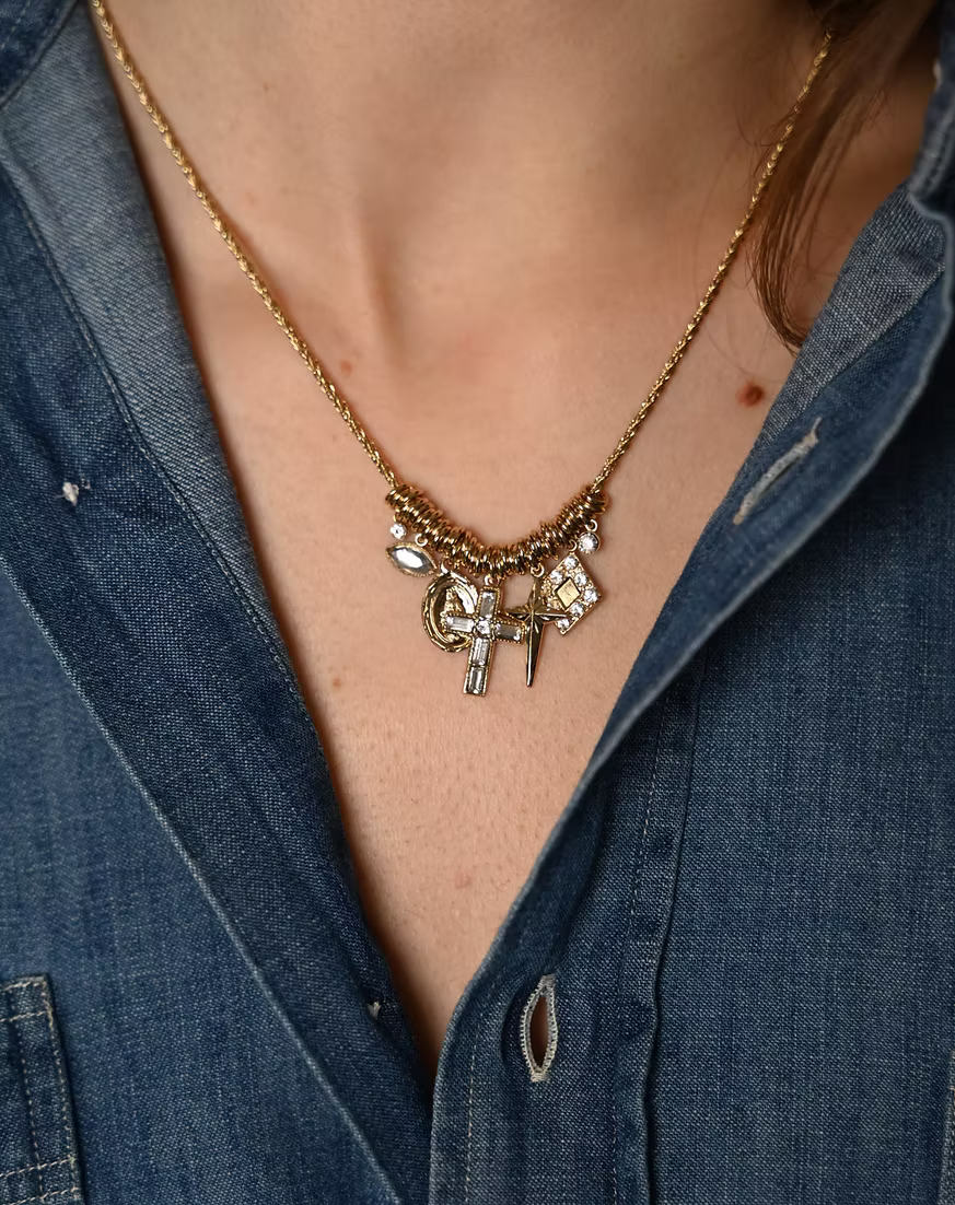 Multi Cross Necklace