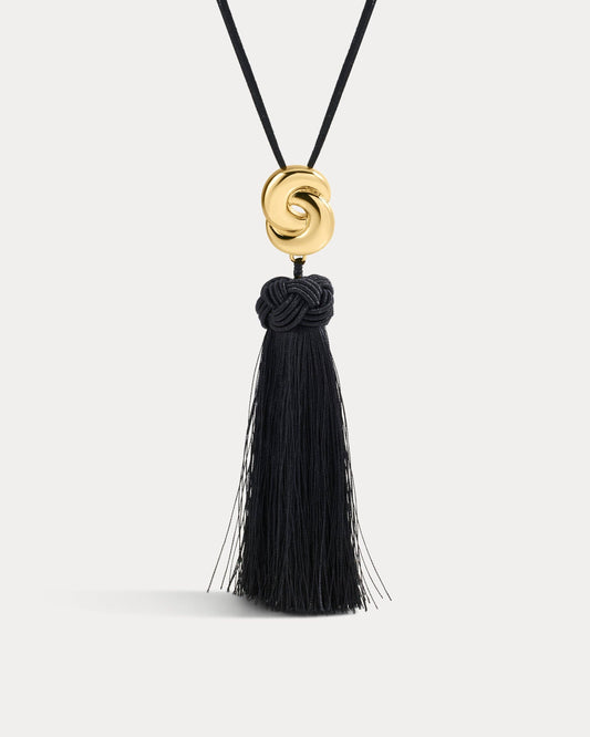 The Solstice Knot Tassel Necklace