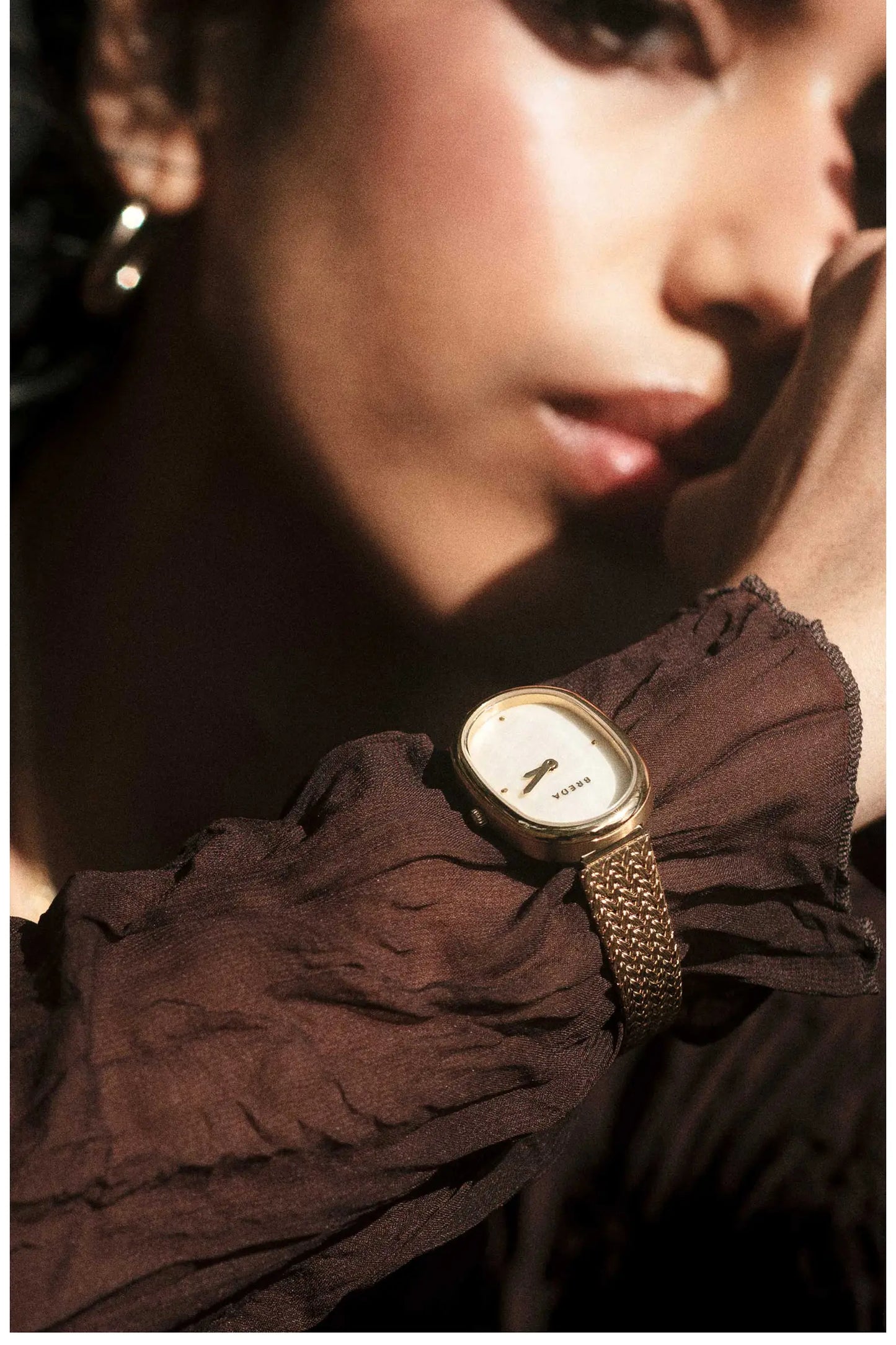 Jane Mesh Strap Watch, 23mm