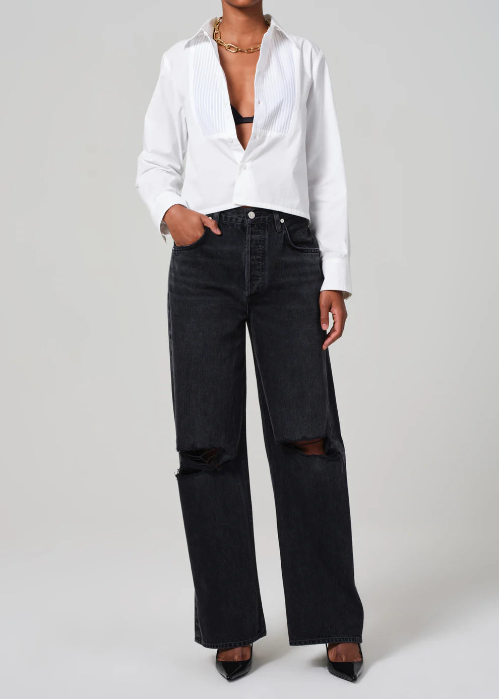 Fino Cropped Tuxedo