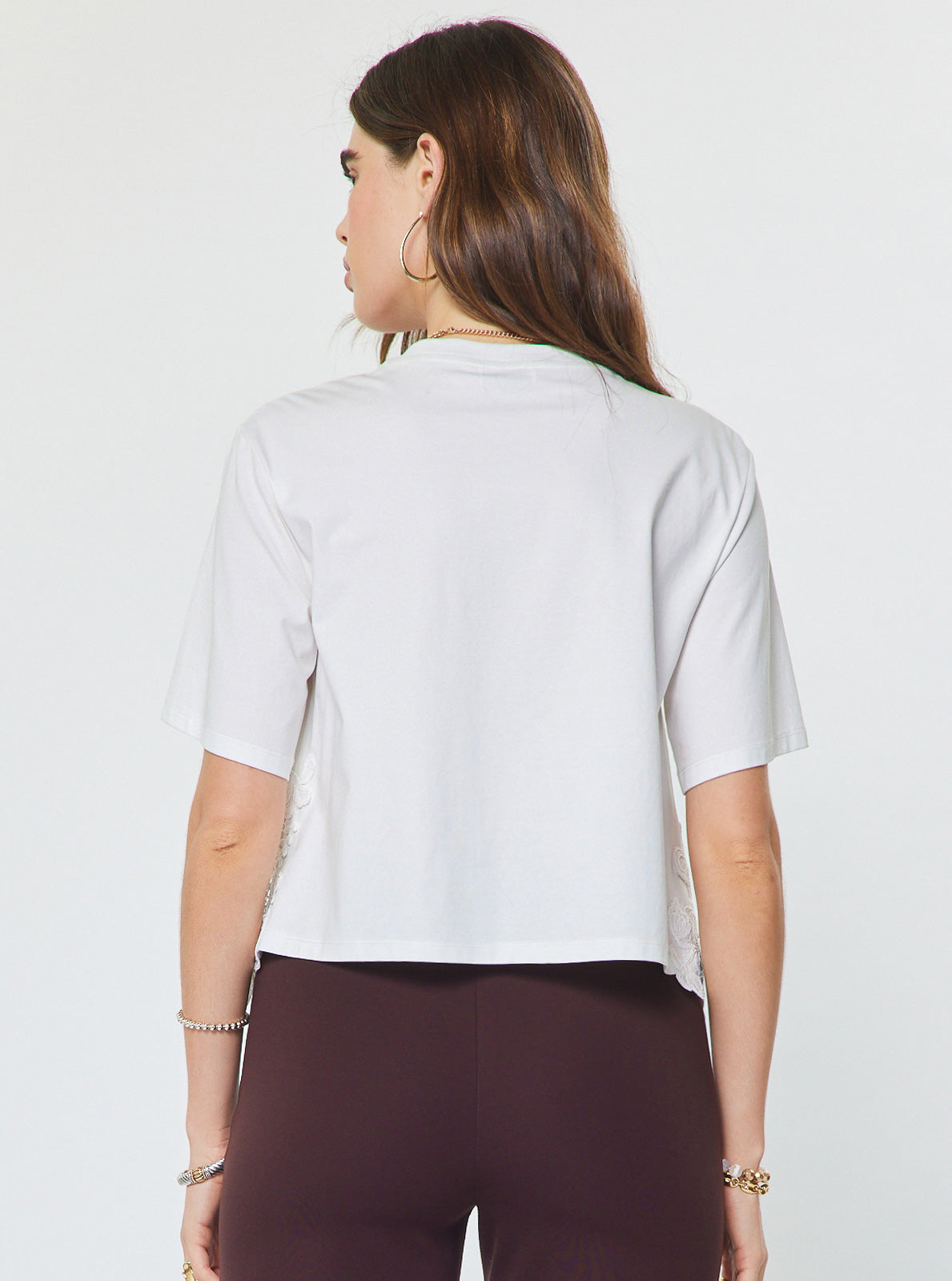 Lace Hem Top