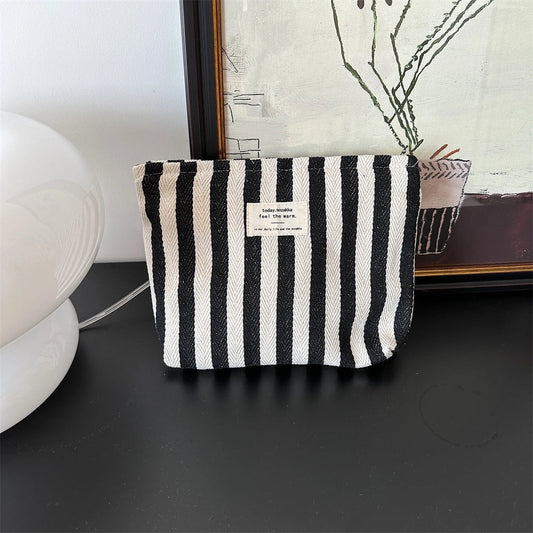 Beach Stipe Cosmetic Bag
