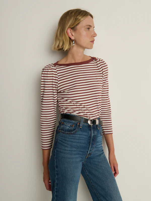 Amelie Sable Stripe Top