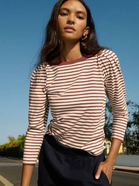 Amelie Sable Stripe Top
