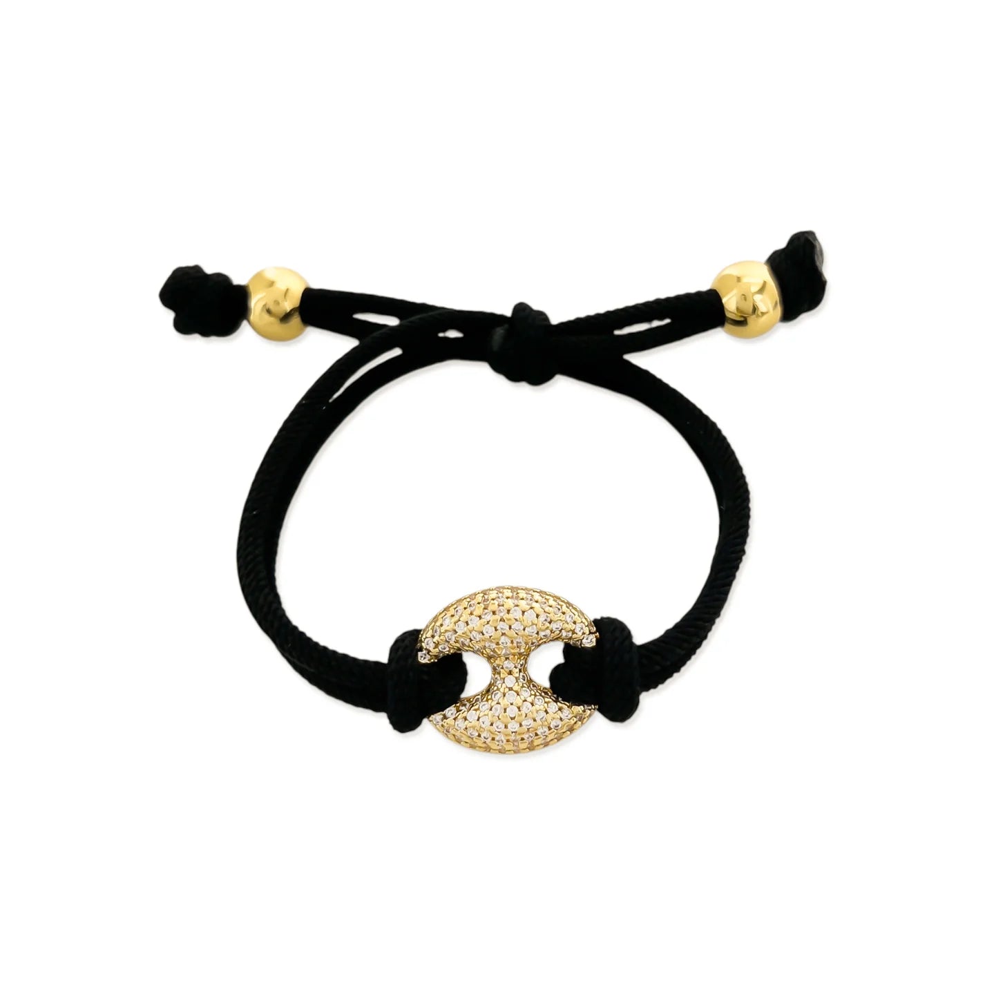 CZ Rope Mariner Bracelet