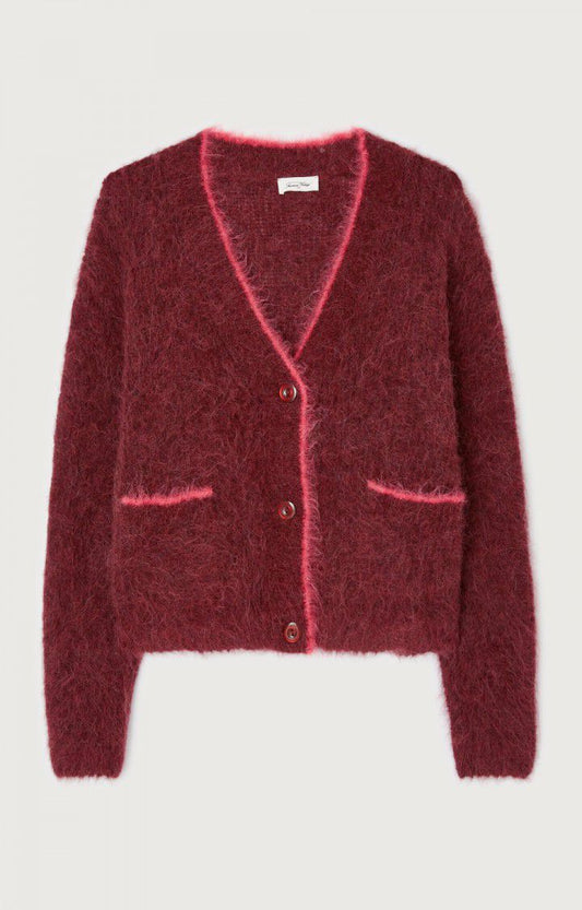 Wine AV Cardigan