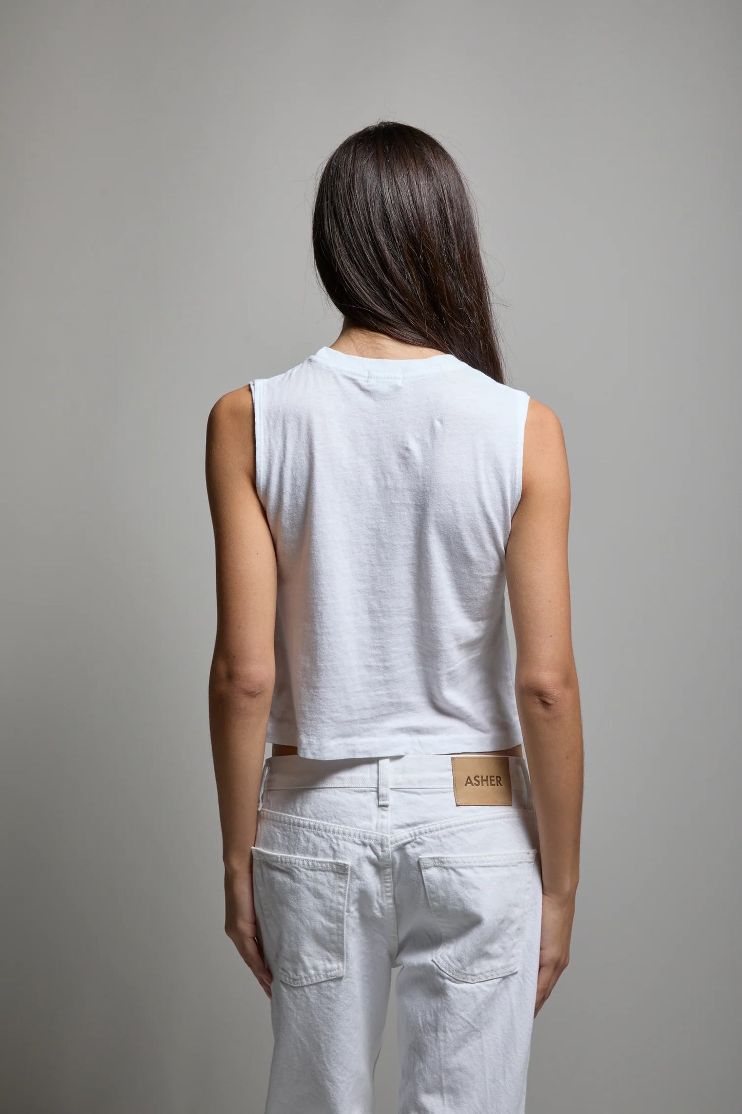 Maya Muscle Tank White