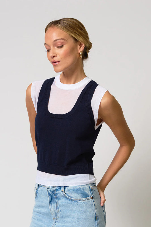 Coen Double Layer Sweater