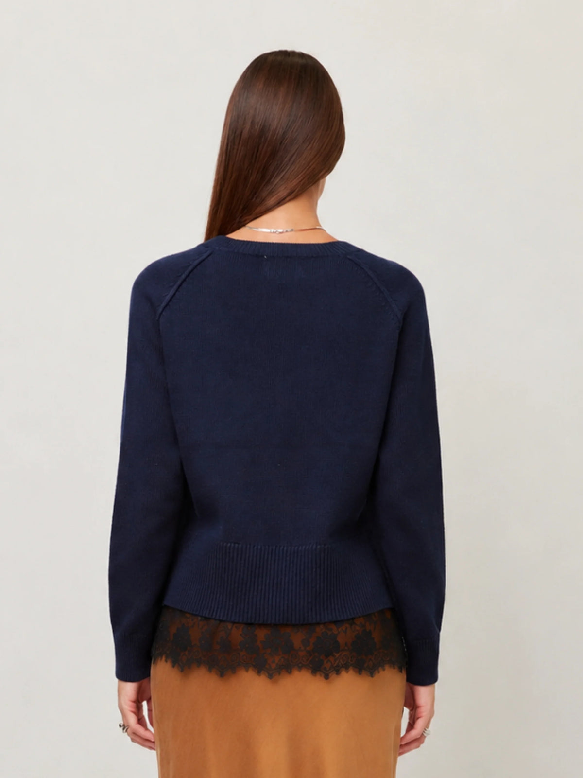 Camila Lace Layered Sweater