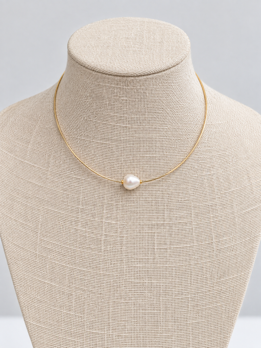 Pearl Wisp Necklace