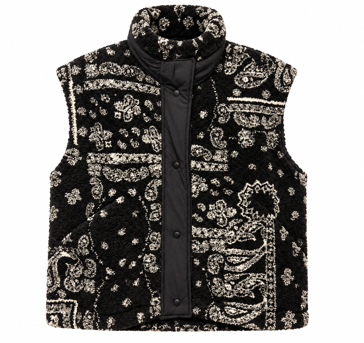 Bandana Sherpa Vest