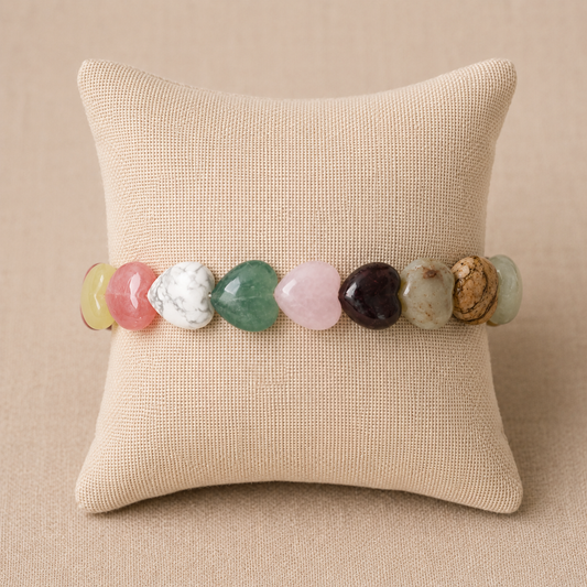 Stone Cold Heart Bracelet