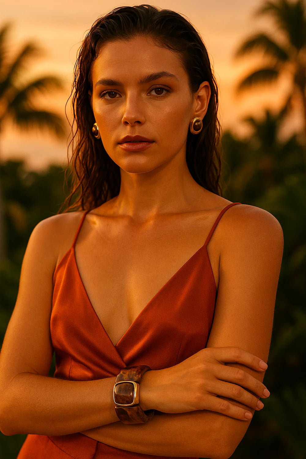 Golden Ember Bracelet