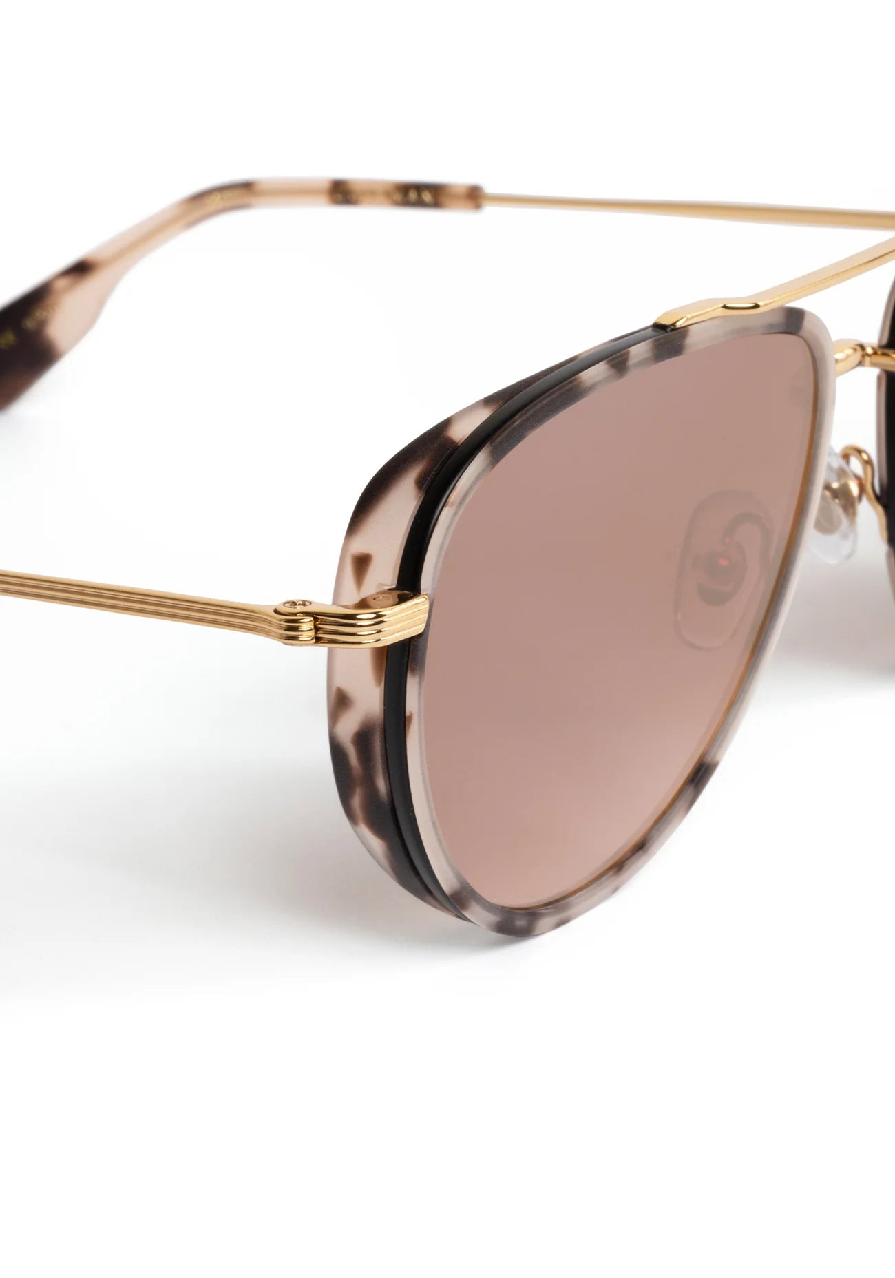 Coleman 24K Matte Black + Matte Sunday Tortoise Mirrored