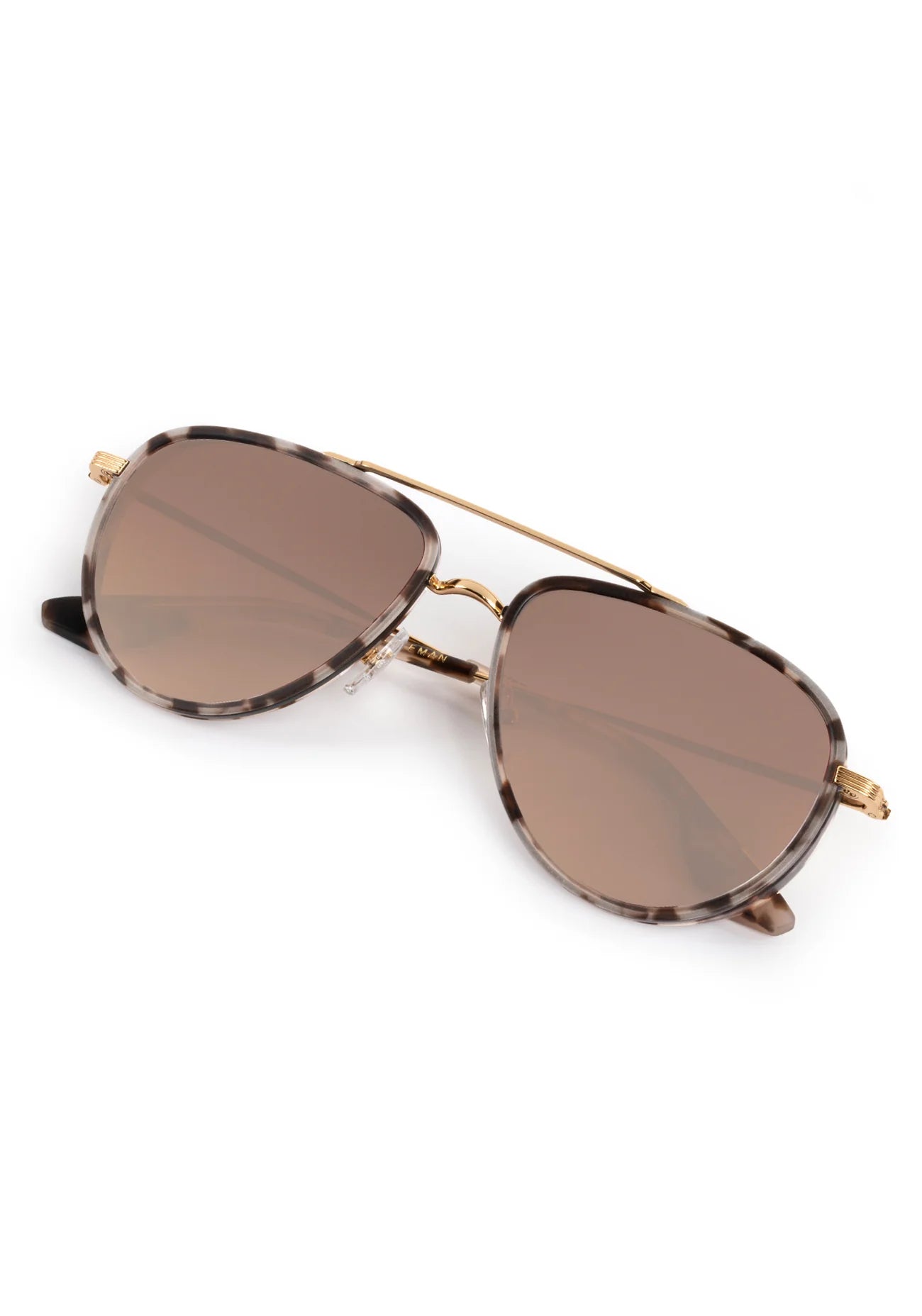 Coleman 24K Matte Black + Matte Sunday Tortoise Mirrored