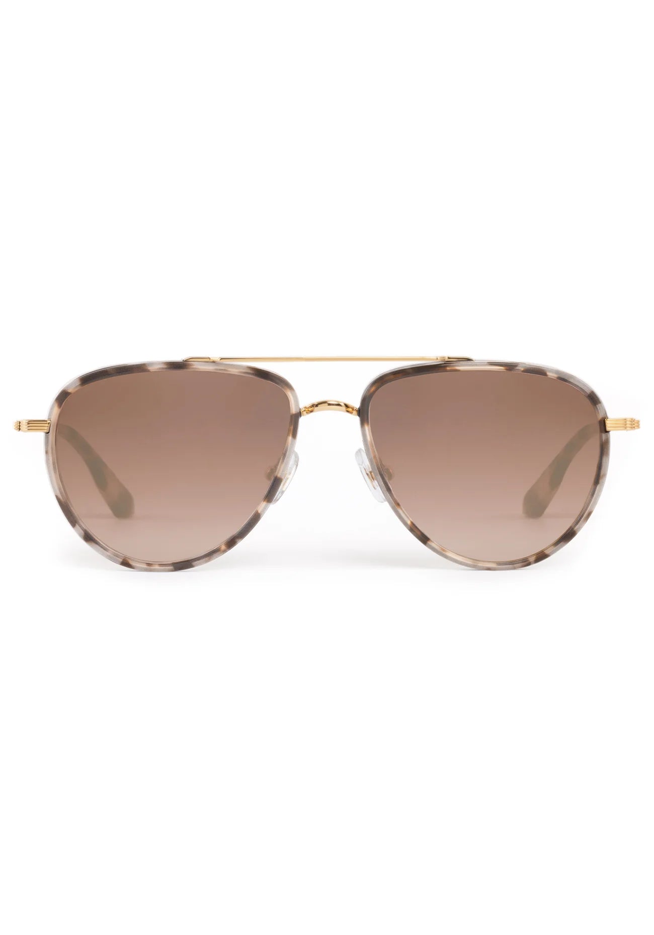 Coleman 24K Matte Black + Matte Sunday Tortoise Mirrored